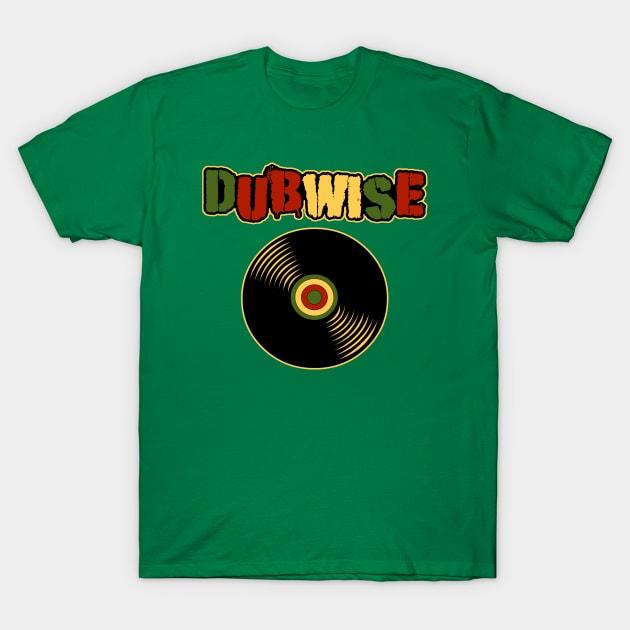 Dubwise-RastaRecord T-Shirt by AutotelicArt